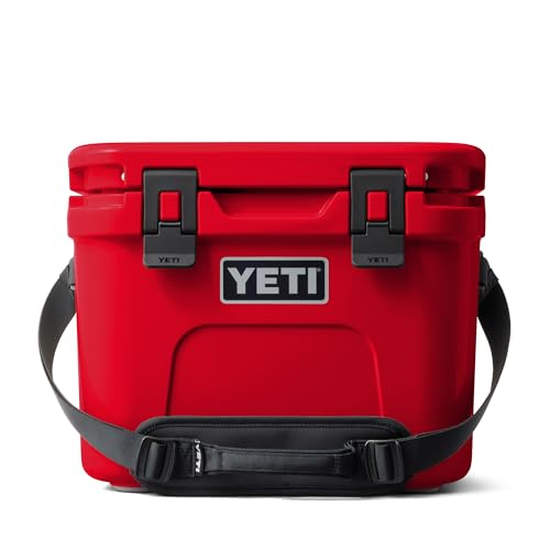 Roadie 15 Hard Cooler with DoubleDuty Shoulder Strap (Rescue Red)