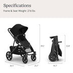 Vista V3 Convertible Single (Vista V3 Stroller / James (Black))