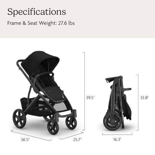 Vista V3 Convertible Single (Vista V3 Stroller / James (Black))