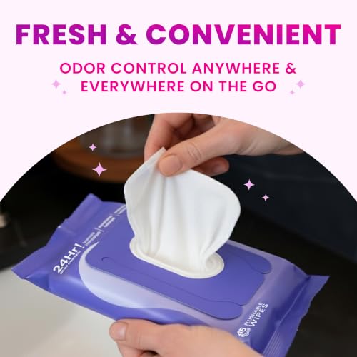 Acidified Deodorant Wipes (15 Count (Pack of 1))