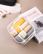 Travel Size Toiletries 8 Pack (3oz bottle 1oz jar / Golden wheat field)