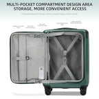 Carry On Luggage (Dark Green / 20 Inch & 29 Inch)