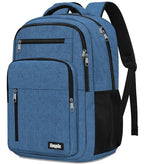 Blue Backpack for Men Women (A6-blue / 15.6 Inch)