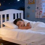 Toddler Pillows with Pillowcases Set (White (Velvet) / 13x18 Inch (Pack of 2))