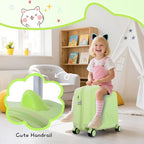 18" Ride On Suitcase for Kids (GREEN 18")