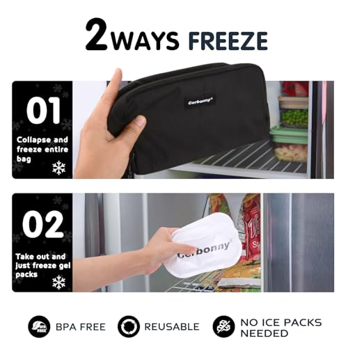 Small Cooler Bag (Black-B)