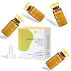 Vitamin C Serum for Face Hyaluronic Acid Serum Anti Aging Moisturizer 0.35 oz 4 Vials Facial Serums (new vc kit)