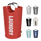 90L Large Laundry Basket Bag (Red / 90L)