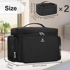 Large Makeup Bag (Black / 1-Large)