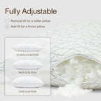 Original Adjustable Pillow (Original White / Queen)