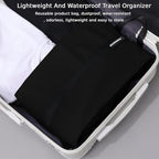 Shoe Bag for Travel (Black-hei / 16.5 × 9.8 Inches | 2-Pack)