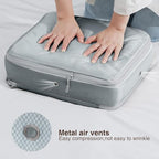 Clothes Storage Bag 6 Pack (Gray / 19L x 6 Pack)