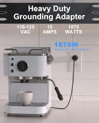 Portable 3 Prong to 2 Prong Outlet Adapter