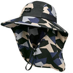 Outdoor Sun Hat for Men Women (1pack-camo Beige)