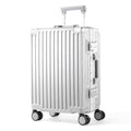 20 Inch Zipperless PC Carry On Luggage With Wheels (Sliver / 20-Inch)