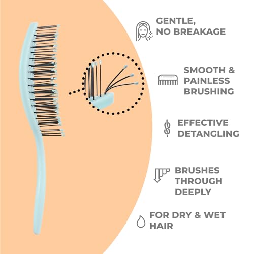 Mini Detangler Brush (Mint Green / Small)