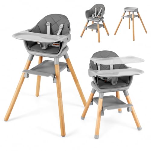 Baby High Chair (Dark Gray)