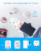 US to Australia New Zealand Plug Adapter (Type I - Australia China)