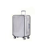 Luggage Protector Suitcase Cover PVC Waterproof Travel Suitcase Fits Most 20" to 30"（26" (26" (16.9"L x 11.8"W x 26.8"H))