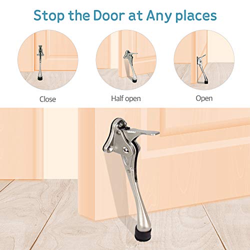 Door Stopper One (6inch x 15pack / Satin Nickel)