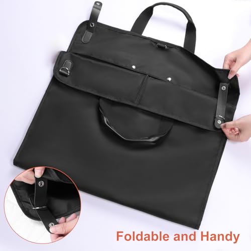 43 Inch Garment Bags for Travel (43''-Black)