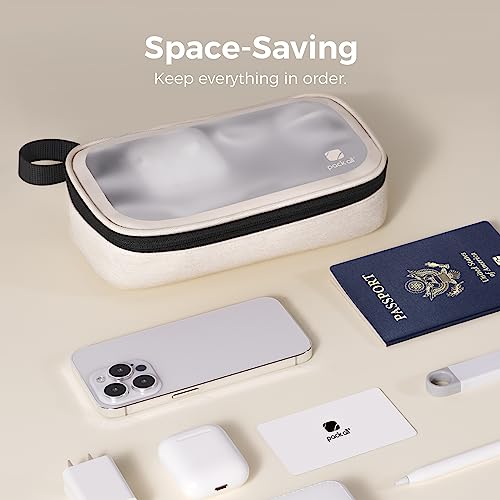 Clear Electronic Organizer (Beige)
