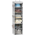 6 Shelf Hanging Closet Organizer (6 Shelf / Grey)