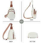 Crossbody Bags for Women Leather Sling Bag for Woman Travel Beige Brown (3-beige Brown)