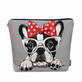 Makeup Bag French Bulldog Makeup Bags For Purse Pouch (9 x 7.1 inch / French Bulldog)
