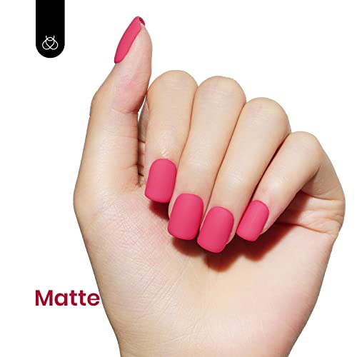 Beetles Pink Gel Nail Polish (B - Creme Pink | Wild Tulips)
