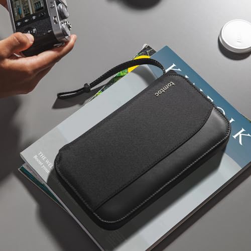 Passport Holder Family with RFID Blocking (Black)