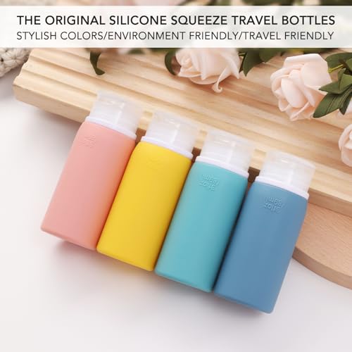 21 Pack Travel Bottles for Toiletries (Yellow)