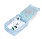 Travel Shoe Bags (Blue / 2+2 Packs)
