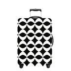 Geometric Luggage Cover Washable Suitcase Protector Anti (Geometric / S(20-22inch suitcase))