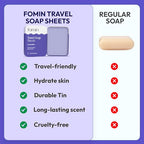 Paper Soap Sheets for Traveling (Lavender)