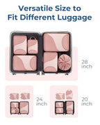 Compression Packing Cubes (Dark Pink)
