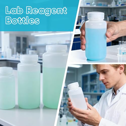 32 oz Plastic Bottles with Lids (Translucent / 32 oz)