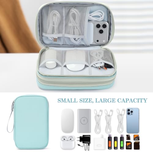 Electronic Organizer (9.1 x 5.9 x 3.15 inches / Mint Green)