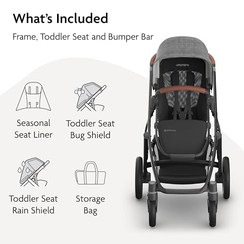 Vista V3 Convertible Single (Vista V3 Stroller / Greyson (Charcoal Mélange))