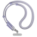 8mm Rope Cross Body Strap with Card (8mm / Soft Blue)