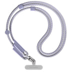 8mm Rope Cross Body Strap with Card (8mm / Soft Blue)
