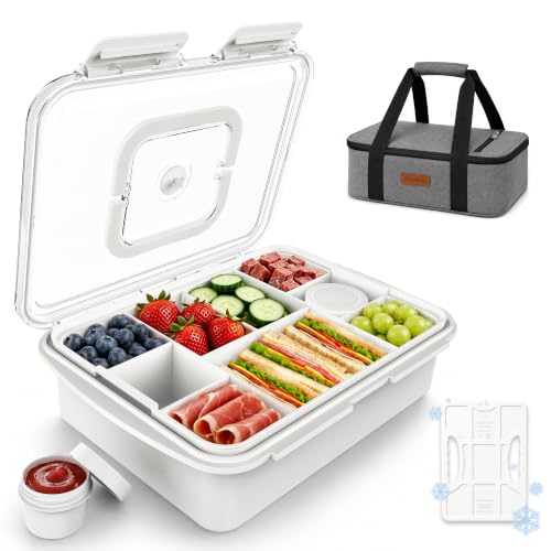 Ultimate Snackle Box Container with Ice Pack & Insulated Bag
