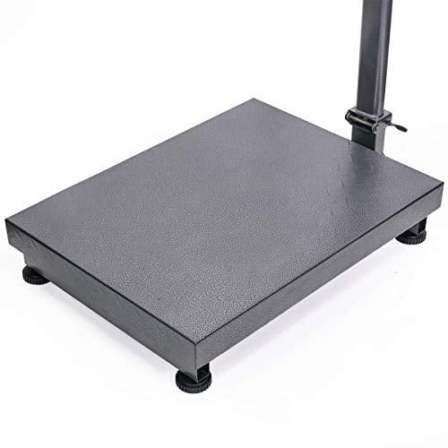 700LB Weight Computing Postal Scale Digital Floor Large Platform Warehouse Shipping LB Price Calculator Luggage Package Shipping Mailing Postal Scale with Accurate LB