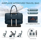 Travel Weekender Bags for Women (4-Peacock Blue / 40L-Large)