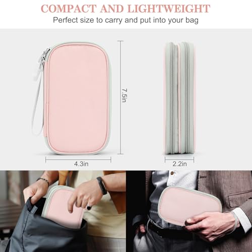 Electronic Organizer (7.5 x 4.3 x 2.2 inches / K-Light Pink)