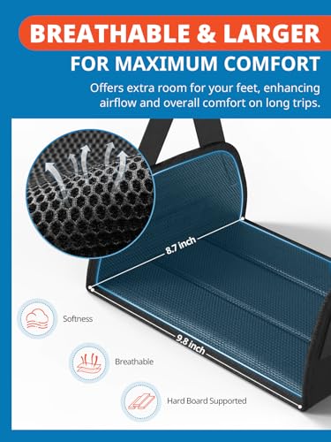 Travel Pillow with Strap (Travel Pillow & PE Board Foot Hammock)