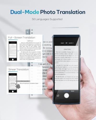 AI Language Translator Device (Blue)