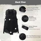 50L Tactical Backpack for Men and Women (Black / Large-50L)