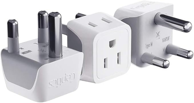 Ceptics South Africa, Namibia Travel Adapter Plug by Ceptics