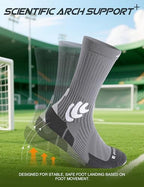 Coolmax Compression Running Socks：20 (9-13 / A-white Grey Black)